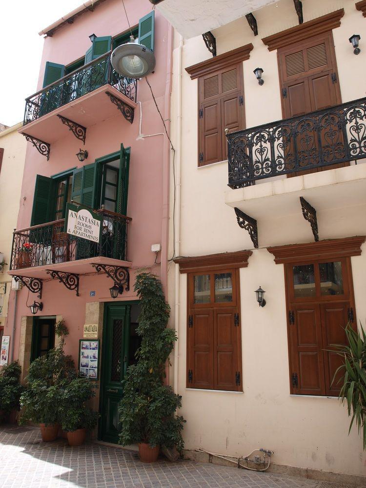 Anastasia Apartments Chrissi Akti Chania Exterior foto